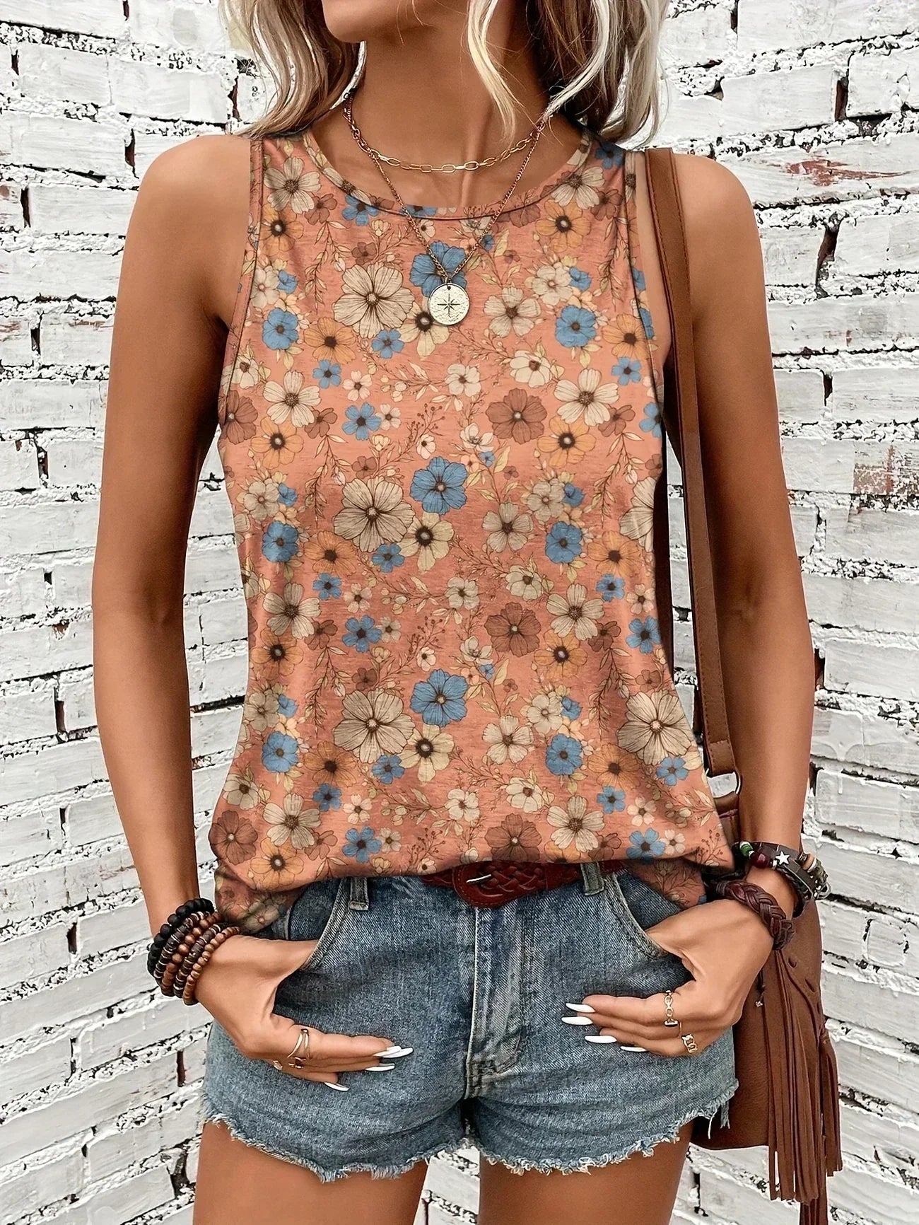 REYA | HAUT FLORAL D'ÉTÉ CONFORTABLE