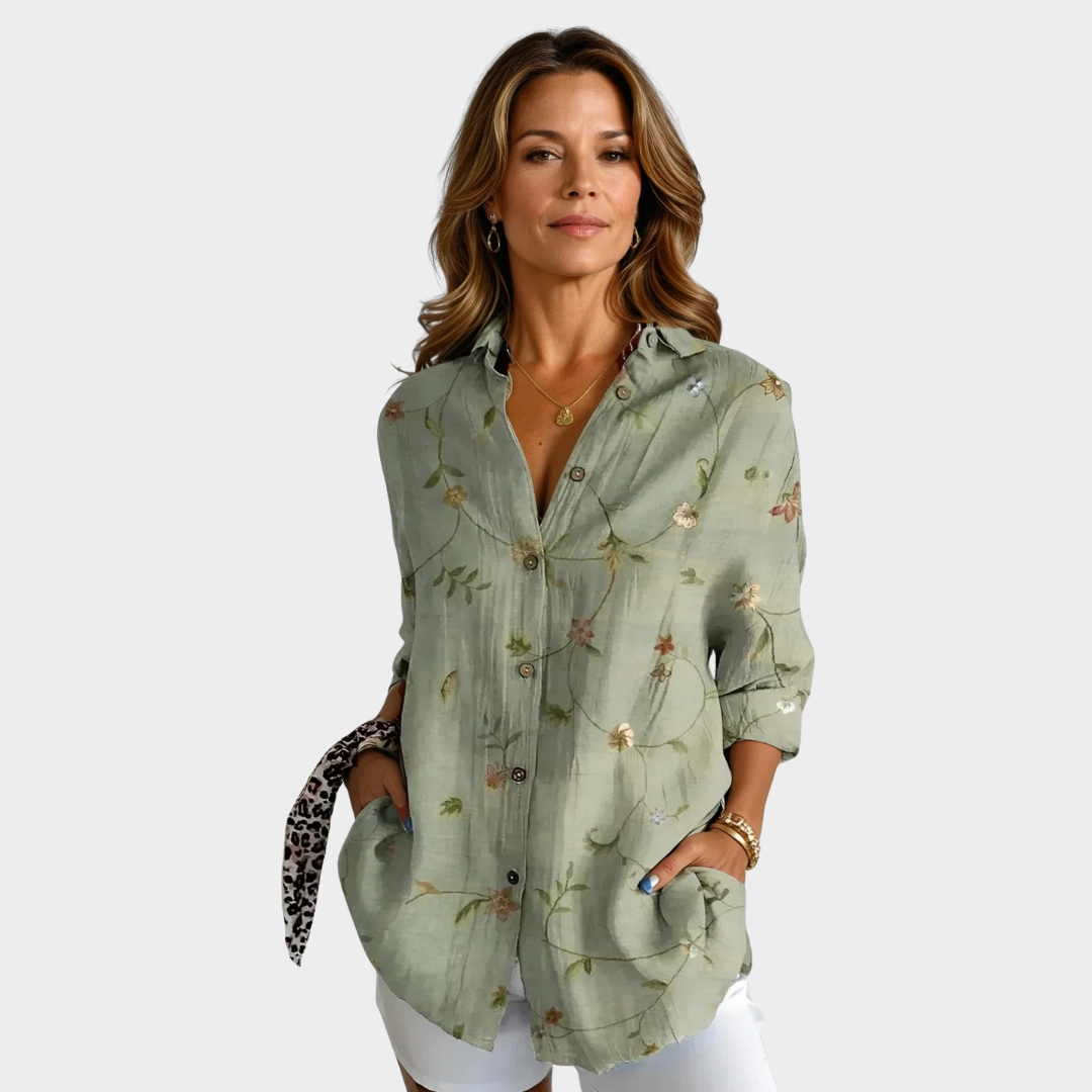 KATE | BLOUSE IMPRIMÉE CASUAL