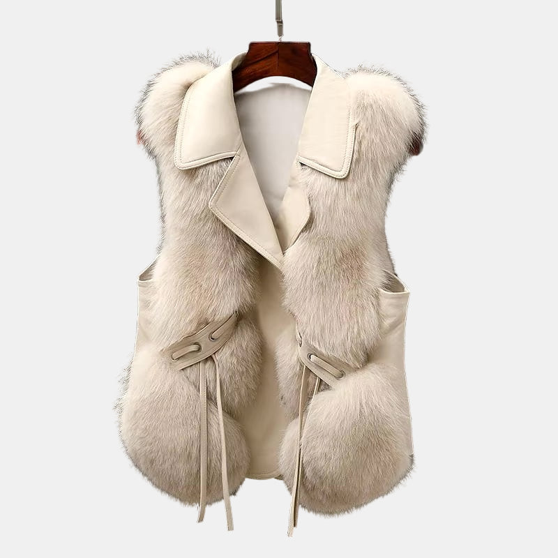 Vesper | Gilet en Fausse Fourrure Empress
