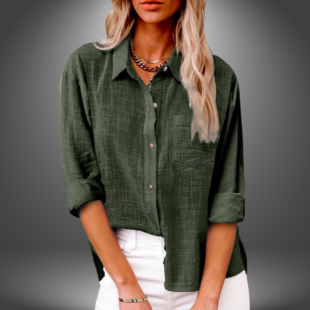 JOSEPHINE | BLOUSE CASUAL À COL