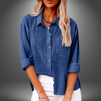 JOSEPHINE | BLOUSE CASUAL À COL