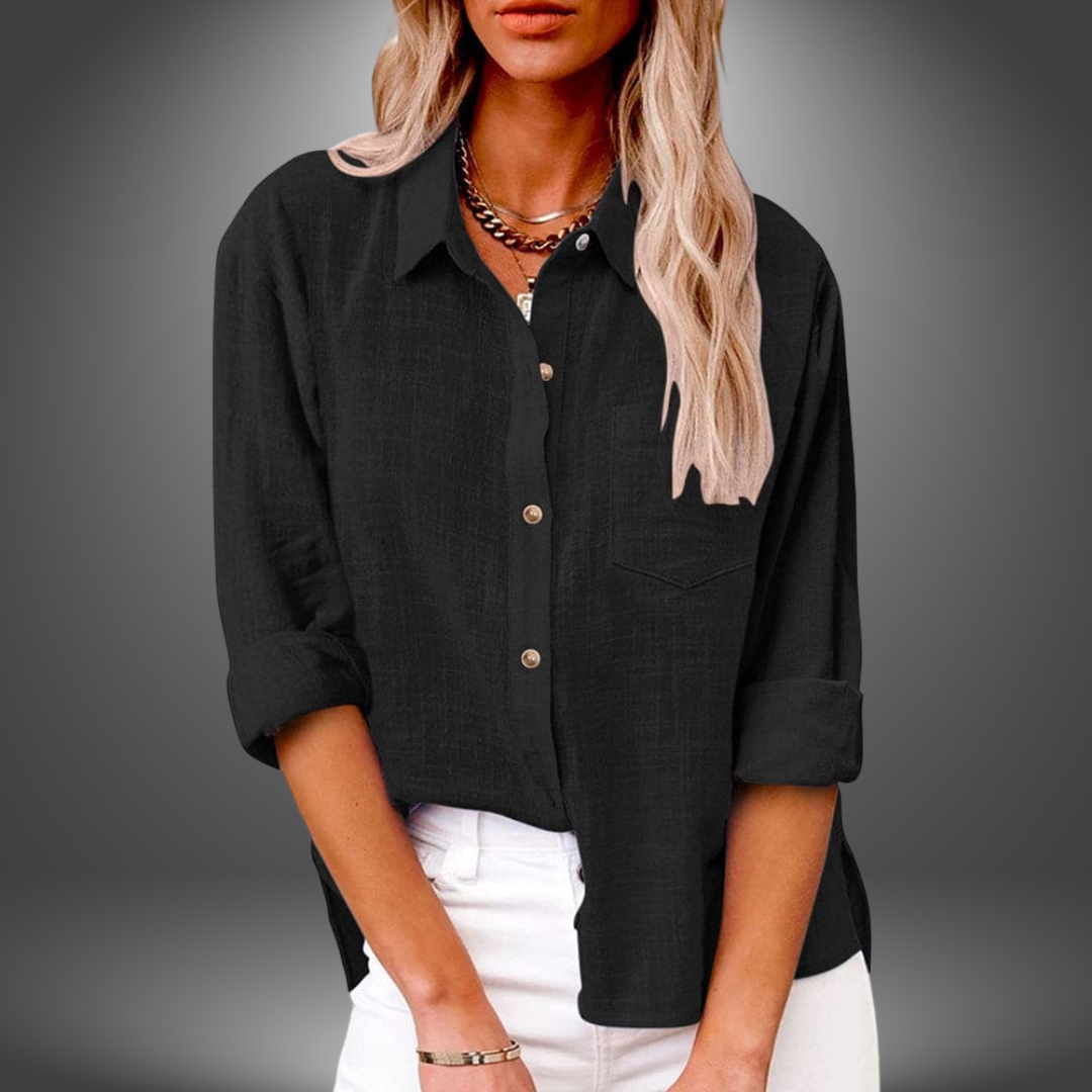 JOSEPHINE | BLOUSE CASUAL À COL