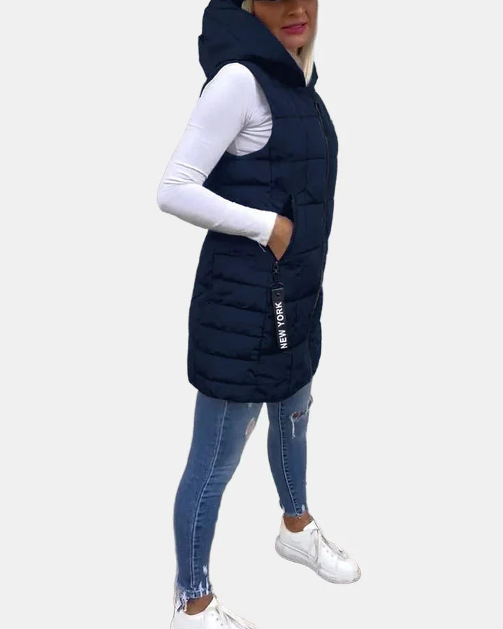 Solene | Manteau sans manches rembourré