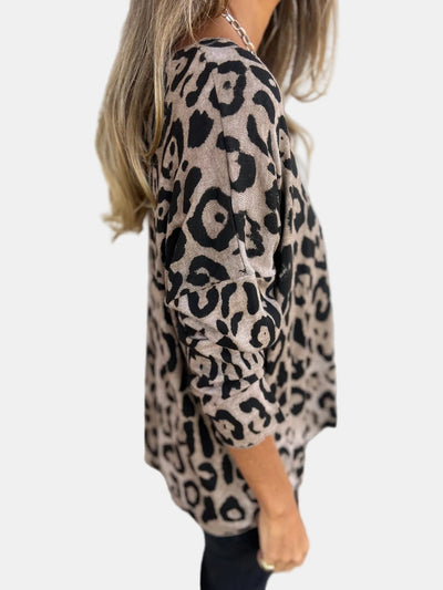 Greta | Blouse Imprimé Léopard