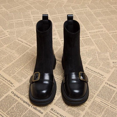 Scarlet | Bottes en Suède