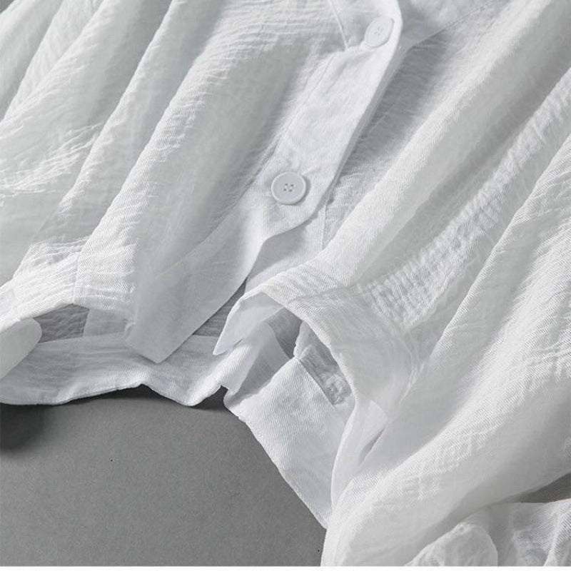 REINA | BLOUSE EN LIN CASUAL