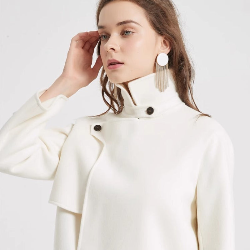 Marie | Veste Asymétrique Élégante