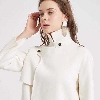 Marie | Veste Asymétrique Élégante