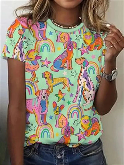 PAUI | BLOUSE CASUAL IMPRIMÉ ANIMAL