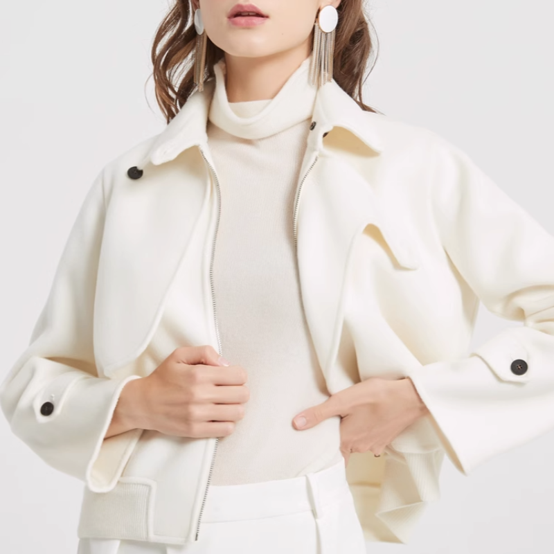 Marie | Veste Asymétrique Élégante