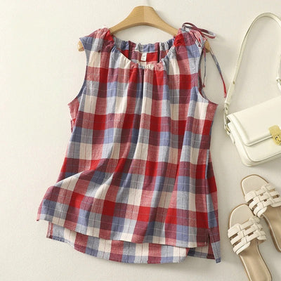 ERIS | HAUT EN LIN SANS MANCHES