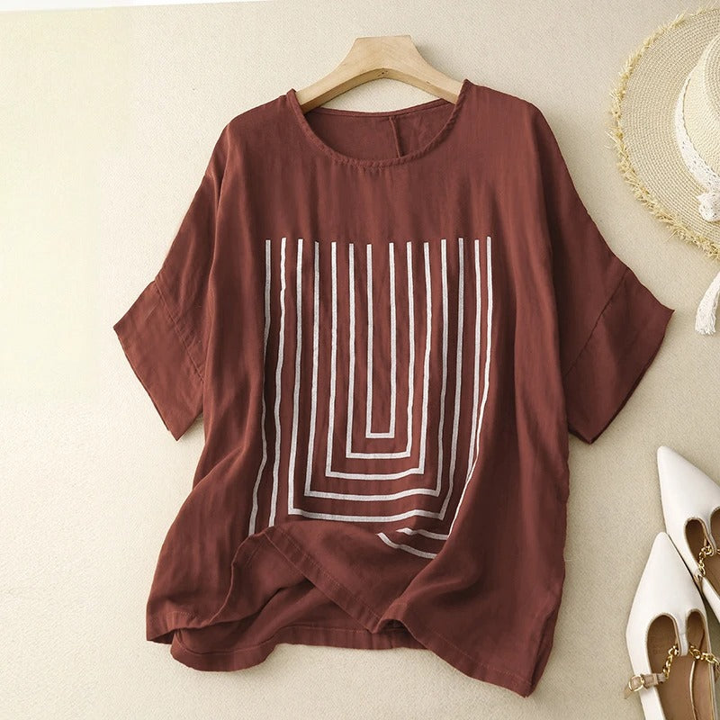 JULIANNA | CHEMISE EN LIN DÉCONTRACTÉE