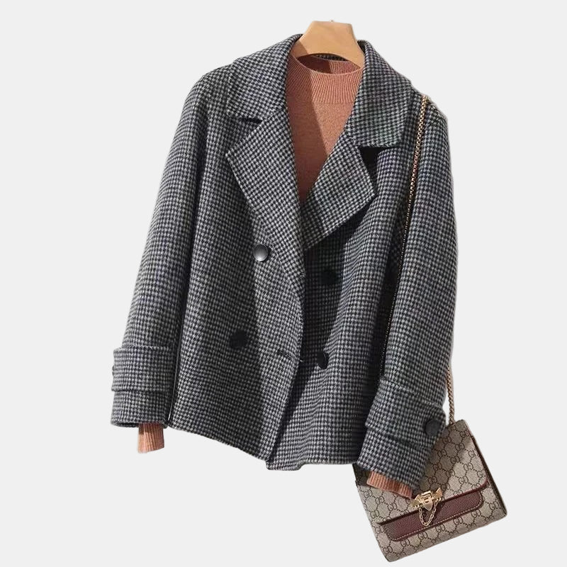 Amina | Manteau Élégant Inspiré de La Laine