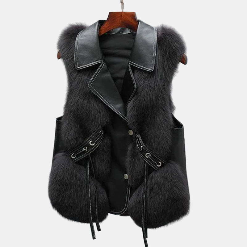 Vesper | Gilet en Fausse Fourrure Empress