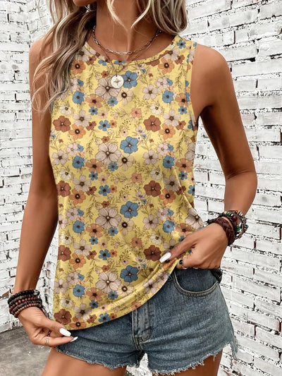 REYA | HAUT FLORAL D'ÉTÉ CONFORTABLE