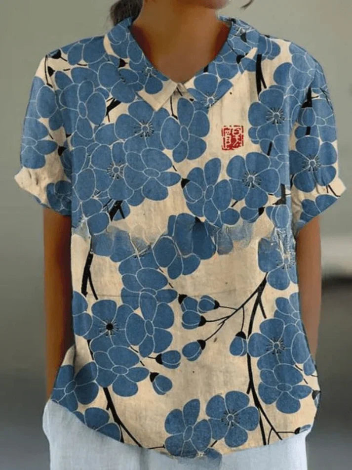 OLIVIA | BLOUSE À MOTIF FLORAL