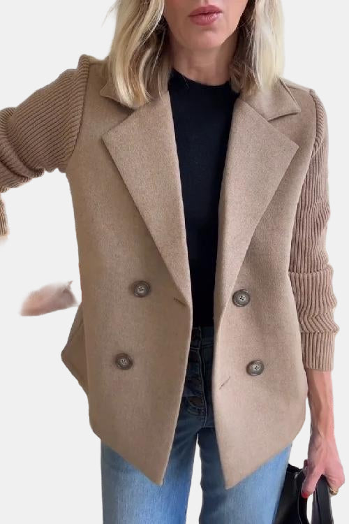 Athena | Manteau Boutonné Décontracté Élégant